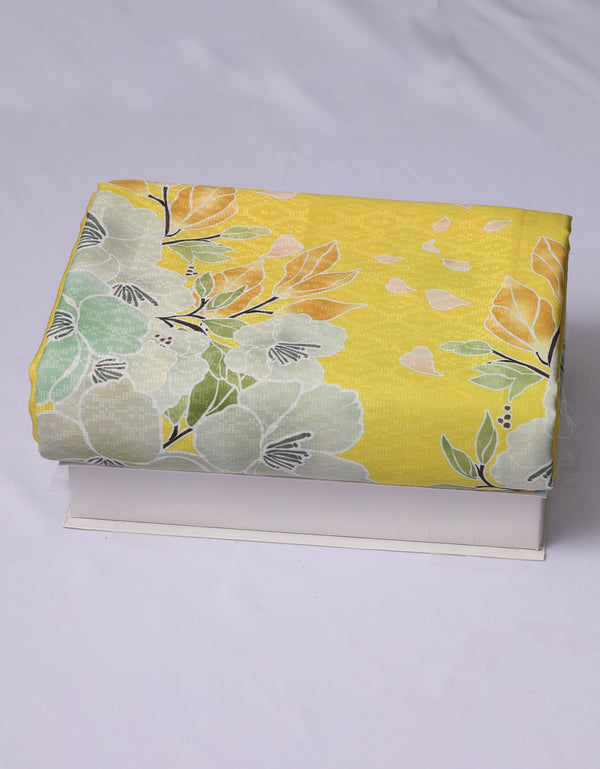 Anisa Batik Satin 45" - 4 Meter (Yellow)
